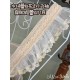Alice Girl Cat Flower Wall Overdress Apron(6th Pre-Order/3 Colours/Full Payment Without Shipping)